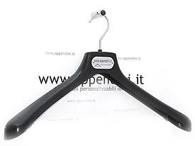Capospalla donna in plastica nero
