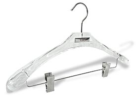 Appendiabiti capospalla donna in plexiglass asta/pinze